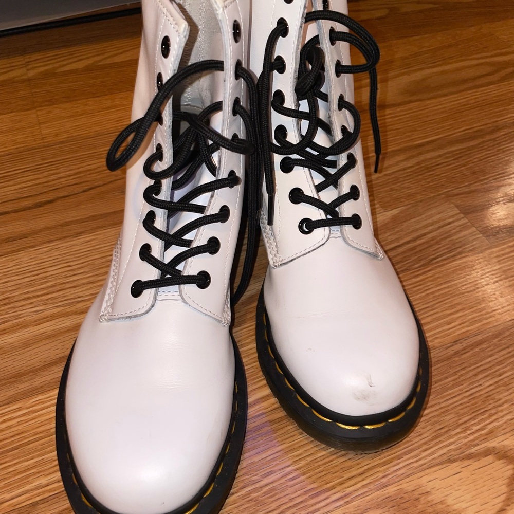 White Dr. Martens